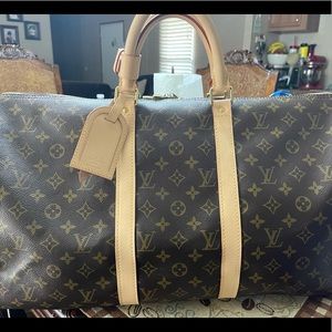 Louis Vuitton Keepall Bandolier 50